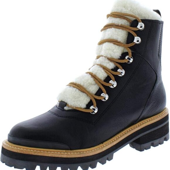 Marc Fisher LTD Women's Izzie Ankle Boot Shearling - Picture 1 of 3